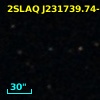 2SLAQ J231739.74-005719.4