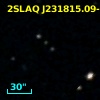 2SLAQ J231815.09-005337.5