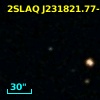 2SLAQ J231821.77-004724.8