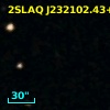 2SLAQ J232102.43+001314.2
