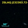2SLAQ J232303.72-005248.5
