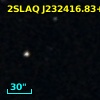 2SLAQ J232416.83+001404.3