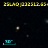 2SLAQ J232512.65+001026.0