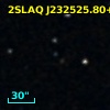 2SLAQ J232525.80+000923.9