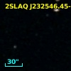 2SLAQ J232546.45-010703.3