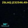 2SLAQ J232546.49+001749.6