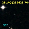2SLAQ J232623.74-010731.1