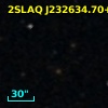 2SLAQ J232634.70+002149.6
