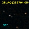 2SLAQ J232704.05-004314.7