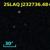 2SLAQ J232736.48+000744.7