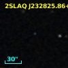 2SLAQ J232825.86+004439.7