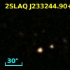 2SLAQ J233244.90+002716.0