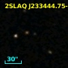2SLAQ J233444.75-002720.9
