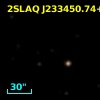 2SLAQ J233450.74+004356.0