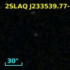 2SLAQ J233539.77-001452.5