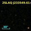 2SLAQ J233549.61+003208.7