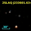 2SLAQ J233601.63+003212.9
