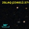 2SLAQ J234012.57+003047.0