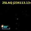 2SLAQ J234113.13+001432.3