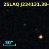2SLAQ J234131.38-005039.8