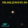 2SLAQ J234155.26-002216.7