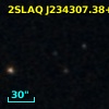 2SLAQ J234307.38+003854.7