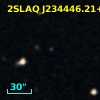 2SLAQ J234446.21+003405.3