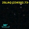 2SLAQ J234502.73-001126.5
