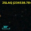 2SLAQ J234538.78+001658.8