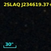 2SLAQ J234619.37+000526.3