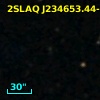 2SLAQ J234653.44-001703.1