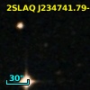 2SLAQ J234741.79-003423.7