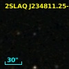 2SLAQ J234811.25-003323.4