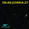 2SLAQ J234816.27-001107.4