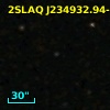 2SLAQ J234932.94-001748.4