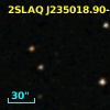 2SLAQ J235018.90-002105.7