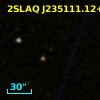 2SLAQ J235111.12+004306.2