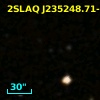 2SLAQ J235248.71-001518.4