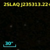 2SLAQ J235313.22+000800.6