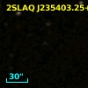 2SLAQ J235403.25+001728.2