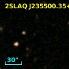 2SLAQ J235500.35+004825.2