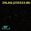2SLAQ J235523.86-004543.2