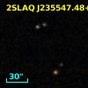 2SLAQ J235547.48+003012.7