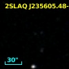 2SLAQ J235605.48-000436.1