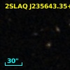 2SLAQ J235643.35+001428.0