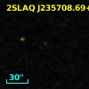 2SLAQ J235708.69+003929.6