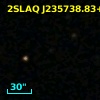 2SLAQ J235738.83+000329.8