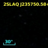 2SLAQ J235750.58+004341.5