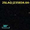 2SLAQ J235834.64-004835.0