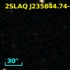 2SLAQ J235844.74-004400.4